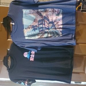 Unisex Japanese print tees bundle